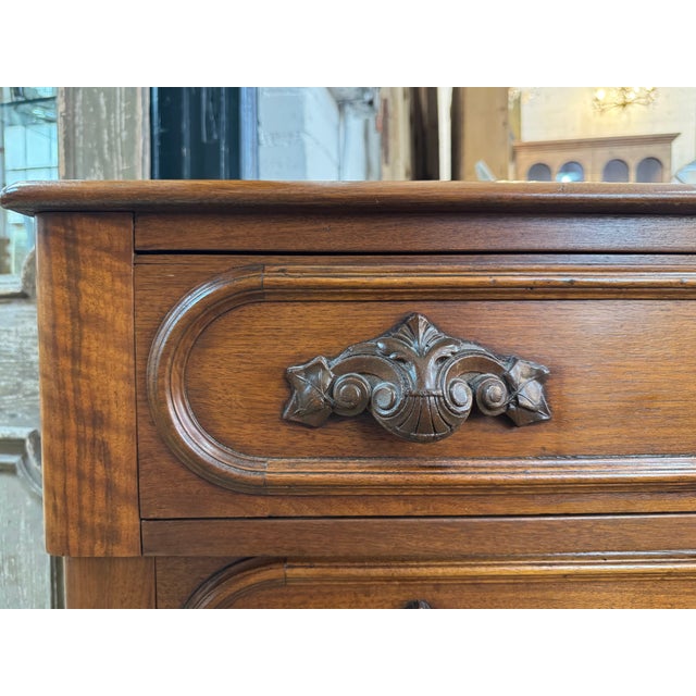 1880s Eastlake Walnut Dresser For Sale - Image 6 of 10