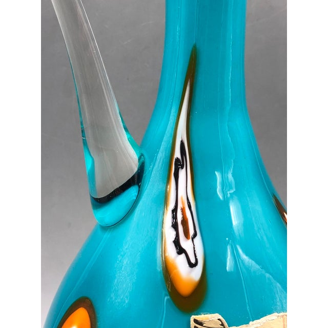 Glass Murano Glas Circle Opalina Fiorentina Murrini, 1960s For Sale - Image 7 of 17