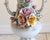 Mid-Century Italian Capodimonte-Style Floral Porcelain Table Lamps – Pair For Sale - Image 14 of 18