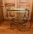Swedish Art Deco Style Brass Bar Cart attributed to Josef Frank for Svenskt Tenn, 1950s For Sale - Image 6 of 6