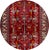 Vintage Persian Rug with a floral design.