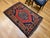 Vintage Kurdish Tribal Rug With Medallion Design in Red, Green & Saffron For Sale - Image 13 of 18