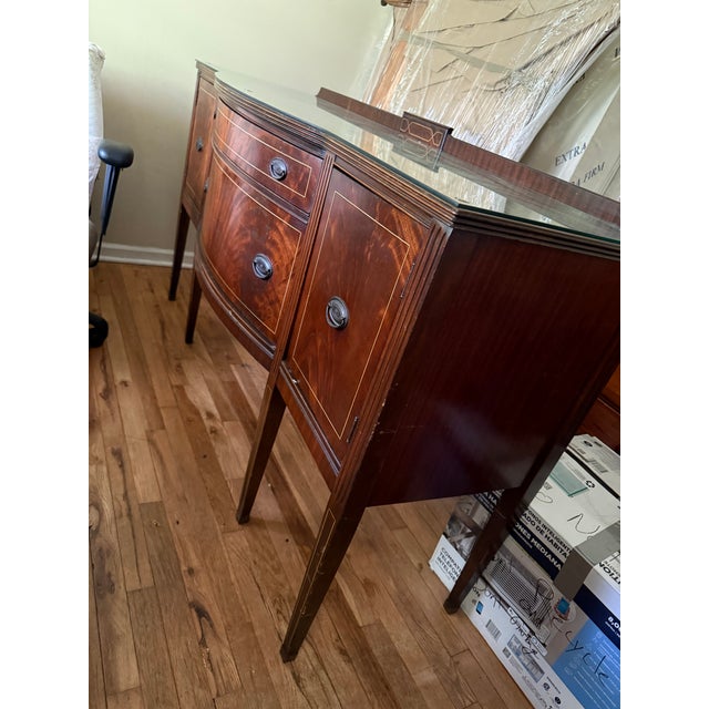 1950s Mahogany Sideboard For Sale - Image 4 of 5