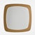 1960s Square Smoked Glass Mirror from VeArt, Italy, 1970s For Sale - Image 5 of 8