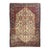 1920s Water Garden in Creamy Buttery Honey-Beige Rug 4.8 x 6.8 For Sale