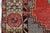 Orange 1950s Anatolian Kurdish Floral Carpet For Sale - Image 8 of 10