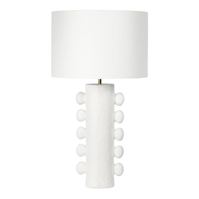 Regina Andrew Sanya Metal Table Lamp, White For Sale