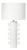 Regina Andrew Sanya Metal Table Lamp, White For Sale