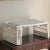 Mid-20th Century White Wicker Breakfast Tray For Sale - Image 11 of 11