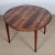 Round Rosewood Dining Table by Johannes Andersen, 1960s For Sale - Image 4 of 11