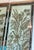 Vintage Regency Original Mizner Floral Glass Architectural Panels - A Pair For Sale - Image 11 of 12