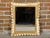 Mid-Century Modern Giltwood Italian 1950s Carved Petal Themed Frame Midcentury Mirror For Sale - Image 3 of 10