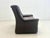 Vintage Black Leather Sofa, 1970s For Sale - Image 3 of 15