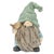 Kenneth Ludwig Chicago Stone Garden Gnome Figurine with Bird and Lantern Accent (Set of 4) For Sale - Image 4 of 6