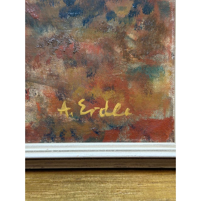 Arthur Erdle, Seated Nude, Young Rhineland, Exhibited at the Kunsthalle Düsseldorf For Sale - Image 4 of 11