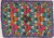 Late 20th Century Late 20th Century Suzani Style Textile, Colorful and Floral Print For Sale - Image 4 of 4