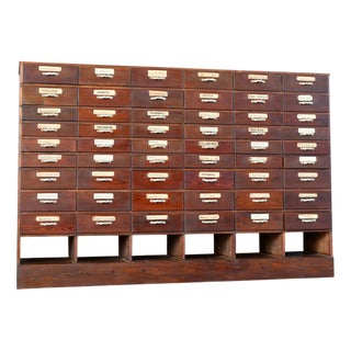 Art Nouveau Ironmongers Drawers, 1890s For Sale