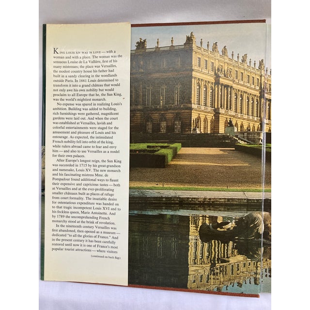 1970s Versailles / a Vintage Coffee Table Book For Sale - Image 5 of 6
