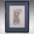 English Vintage Framed 18th Century Street Map, London, West End, Soho, Leicester Square For Sale - Image 3 of 10