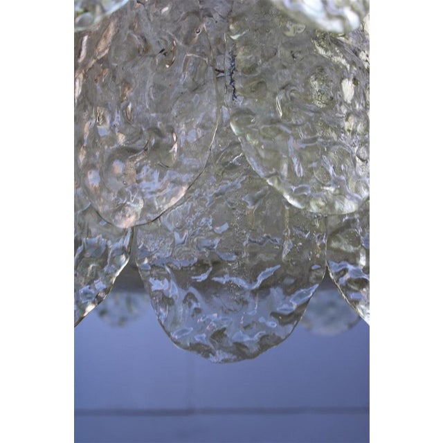 1960s TORCELLO Murano Glass Chandelier by Gino Vistosi, 1960 For Sale - Image 5 of 18