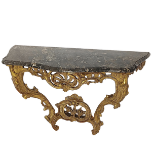 Gilded Louis XV Wand Console, 1700s
