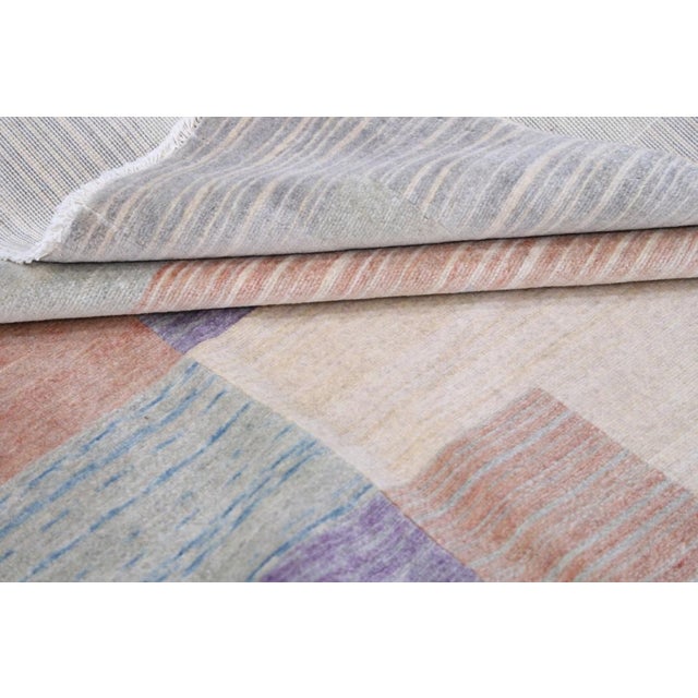 Modern Pasargad DC Fine Hand Knotted Modern Rug For Sale - Image 3 of 4