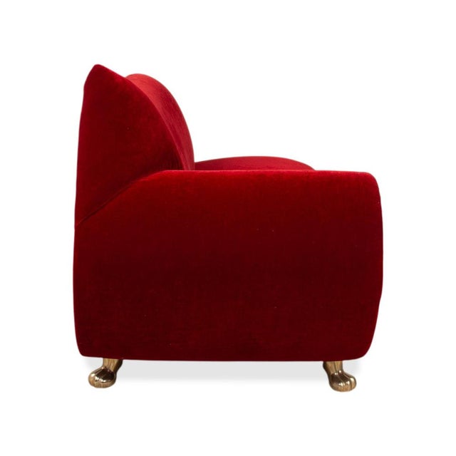 Gaudi Three-Seater Red Sofa from Bretz For Sale - Image 12 of 15