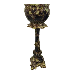 Ornate Standing Flower Pot Holder
