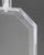 Late 20th Century Modern Acrylic and Chrome Octagonal Table Lamp For Sale - Image 5 of 9
