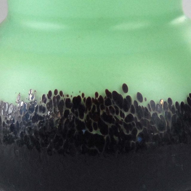 Glass Art Deco Glass Vase, Czech, 1930s For Sale - Image 7 of 10