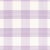 Sample - Schumacher Antigua Plaid Fabric in Lavender For Sale