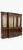 Georgian Style Flame Grain Mahogany Breakfront Bookcase (also commonly referred to as a break-centre library bookcase or...