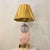 Mid-Century Modern 1980s Mid-Century Modern Pink Murano Glass Lamp For Sale - Image 3 of 9