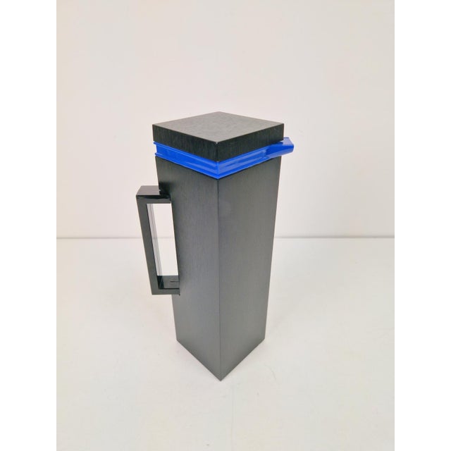 1980s Vintage Quadrat Tea or Coffee Thermos Bottle by Arne Darnell for Hammarplast, 1980s For Sale - Image 5 of 11