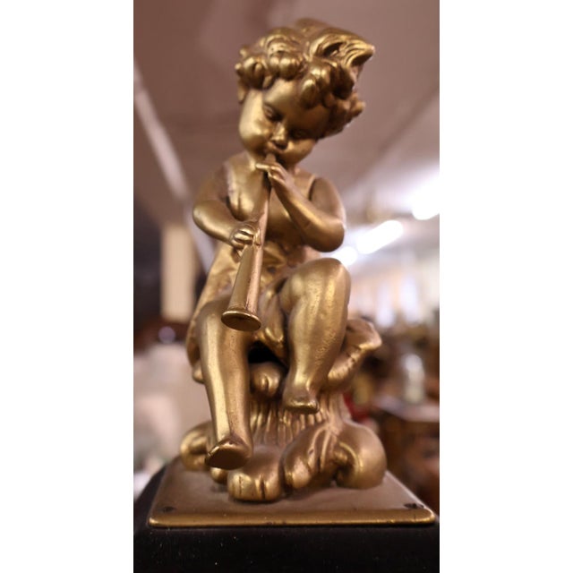 1980s Louis XV French Style Inlaid Ormolu Mounted Hermle Mantel Clock With Pedestal For Sale - Image 12 of 14