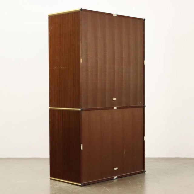 Bookcase Fitting Series attributed to Piarotto, 1970s For Sale - Image 11 of 15