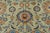 Fine Kashan Rug 9’9” X 12’5” Blue Wool Vintage Hand-Knotted Carpet For Sale - Image 9 of 15