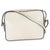 Gucci White Textured Calfskin Small Horsebit 1955 Shoulder Bag For Sale - Image 4 of 9