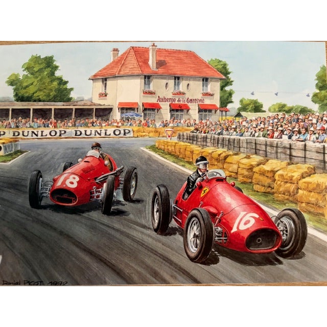 Ferrari Print Collection “Lot of 27” Litho (Printed in Germany) by Daniel Picot For Sale - Image 17 of 18