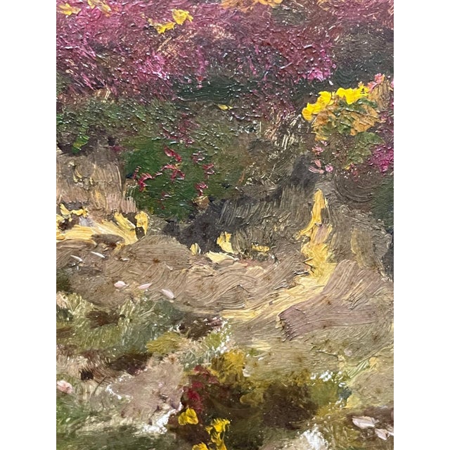 Arthur Wardle Signed Exmoor Moorland Landscape Oil Painting, British Victorian Circa 1900 For Sale - Image 16 of 18