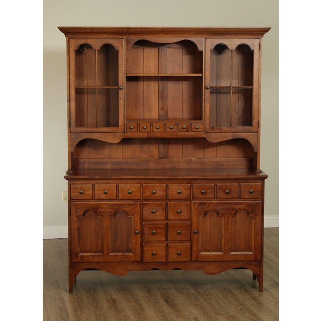 Pennsylvania House Maple Step Back Hutch China Chairish