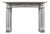 Georgian Statuary Marble Fireplace Surround For Sale