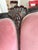 Late 19th Century Rococo Revival Loveseat With Antique Rose Velvet Upholstery and Decorative Walnut Carvings For Sale - Image 5 of 9