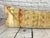 1960s 12 x 46 Lumbar Rug Pillow Artisanal Flair Turkish Pillow Cushion Cover For Sale - Image 5 of 7