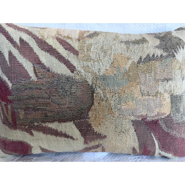 17th Century 17th Century Brussels Baroque Figural Tapestry Pillow For Sale - Image 5 of 6