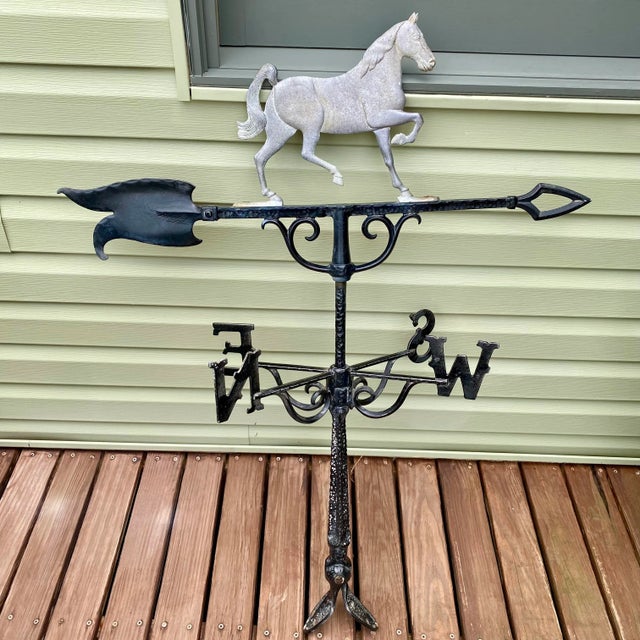 American Horse Weathervane Saddlebred Equestrian For Sale - Image 3 of 12