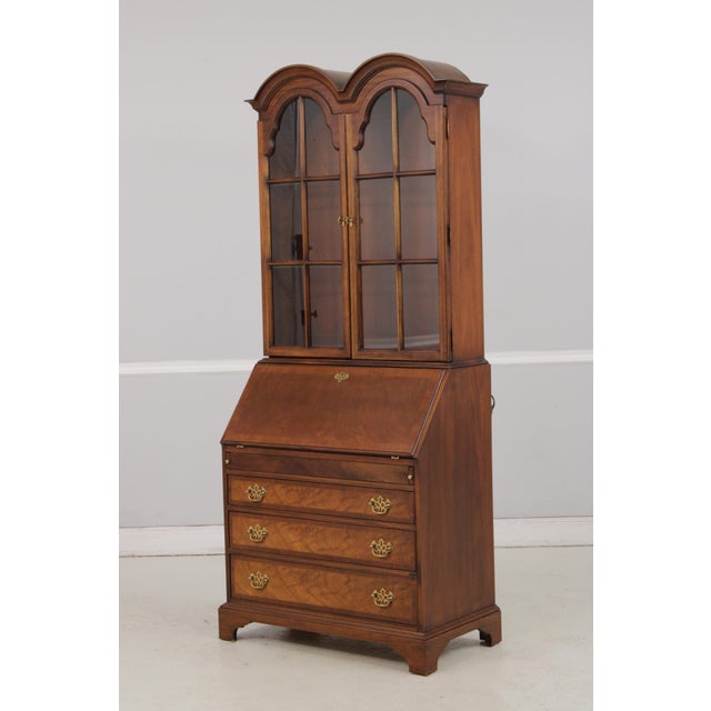 English Hickory Chair Co George III Secretary Desk For Sale - Image 3 of 18