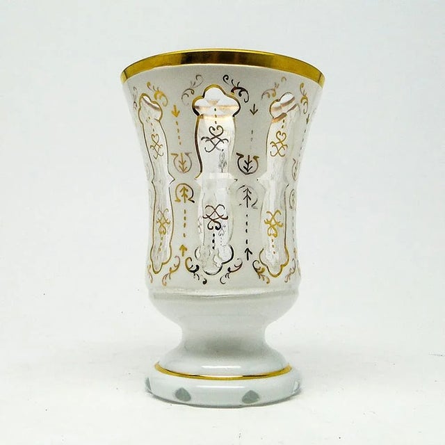 19th Century Biedermeier Water Chalice, Austro-Hungarian Empire, in Very Good conditions. Designed before 1890