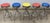 Vintage Blue, Red, Orange, and Yellow Swivel Bar Stools, 1990s, Set of 5 For Sale - Image 9 of 18