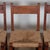 1950s Vintage French Straw-Seated Wooden Chairs, 1950, Set of 6 For Sale - Image 5 of 18